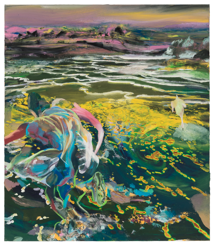 Dissolution 2020, oil on canvas, 167 x 192 cm